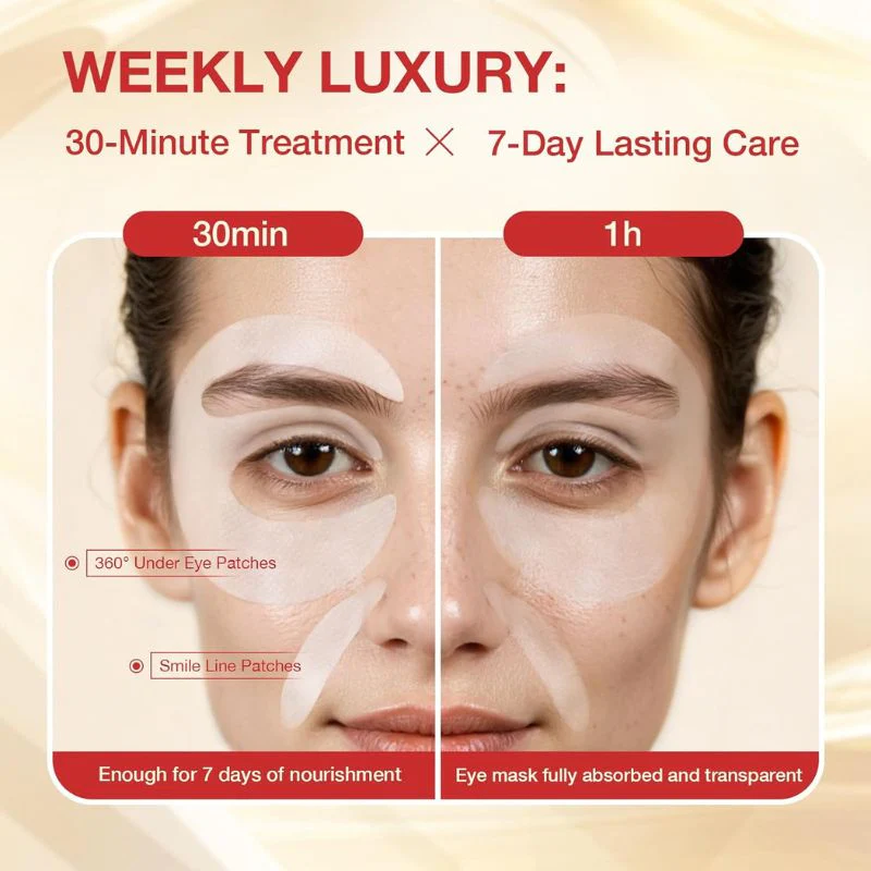 360° Eye Mask - Erases Puffiness, Dark Circles & Crepey Lids - Image 7