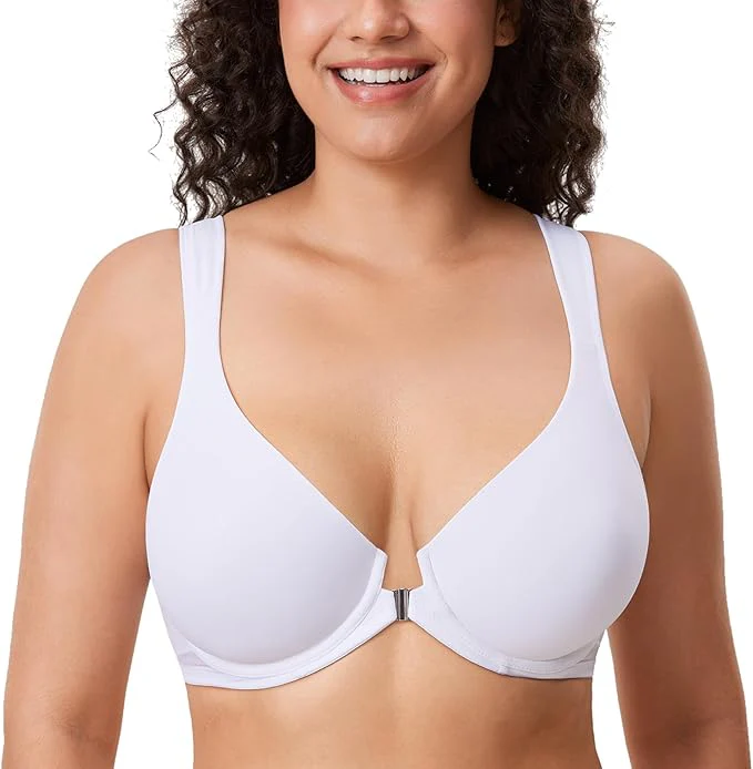 Front Closure Posture Full Coverage Bra by Glow Haven - Image 5